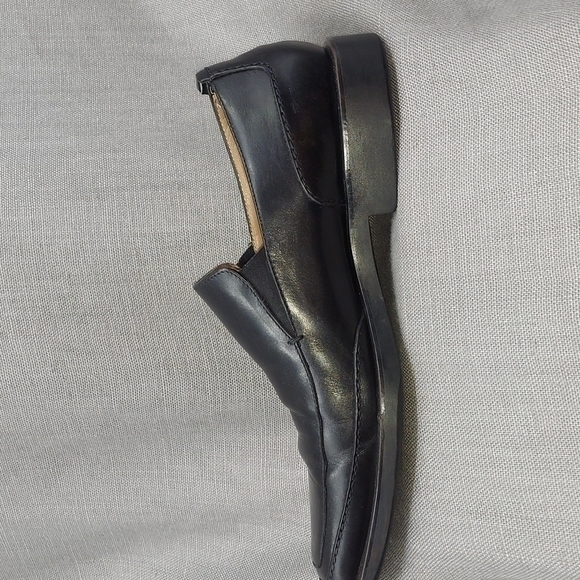 Toschi Black Leather Slip-on Loafer w/Carbonlite Insoles CIS Equipped Size 11 - Picture 8 of 16